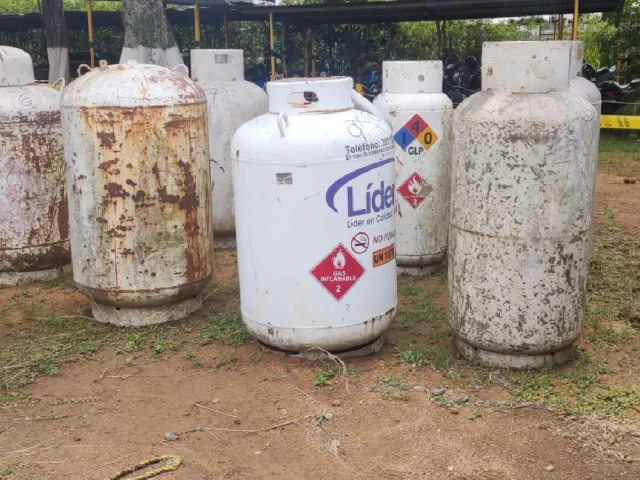 Reciclaje de tanques de gas